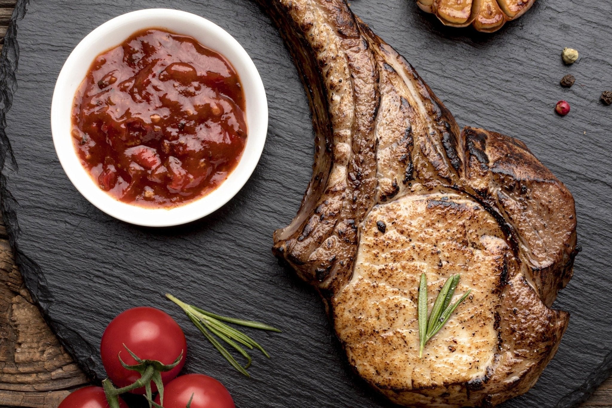 Gegrilltes Tomahawk-Steak - Genussbote