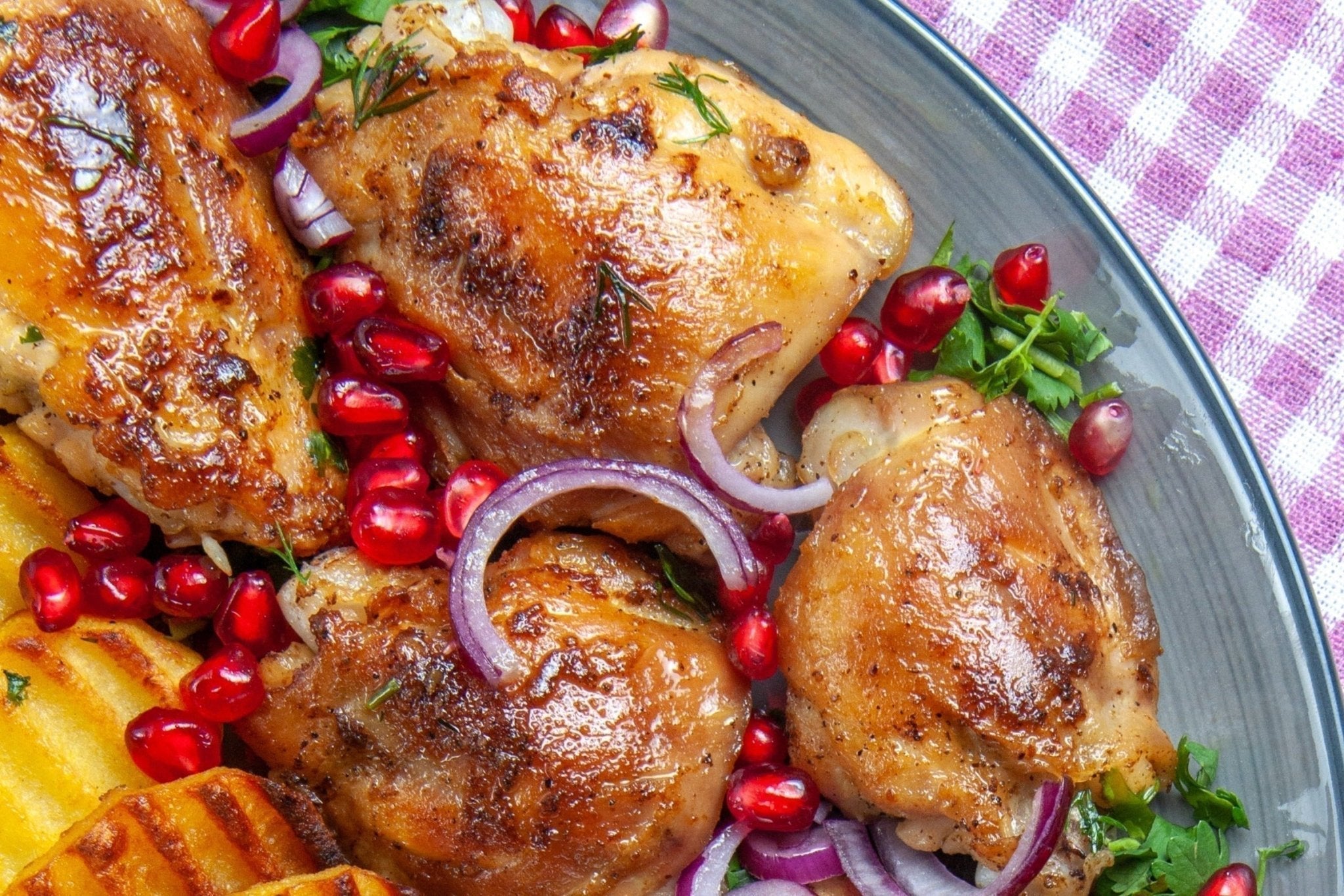 Hähnchenbrust mit Granatapfel-Reduktion - Genussbote