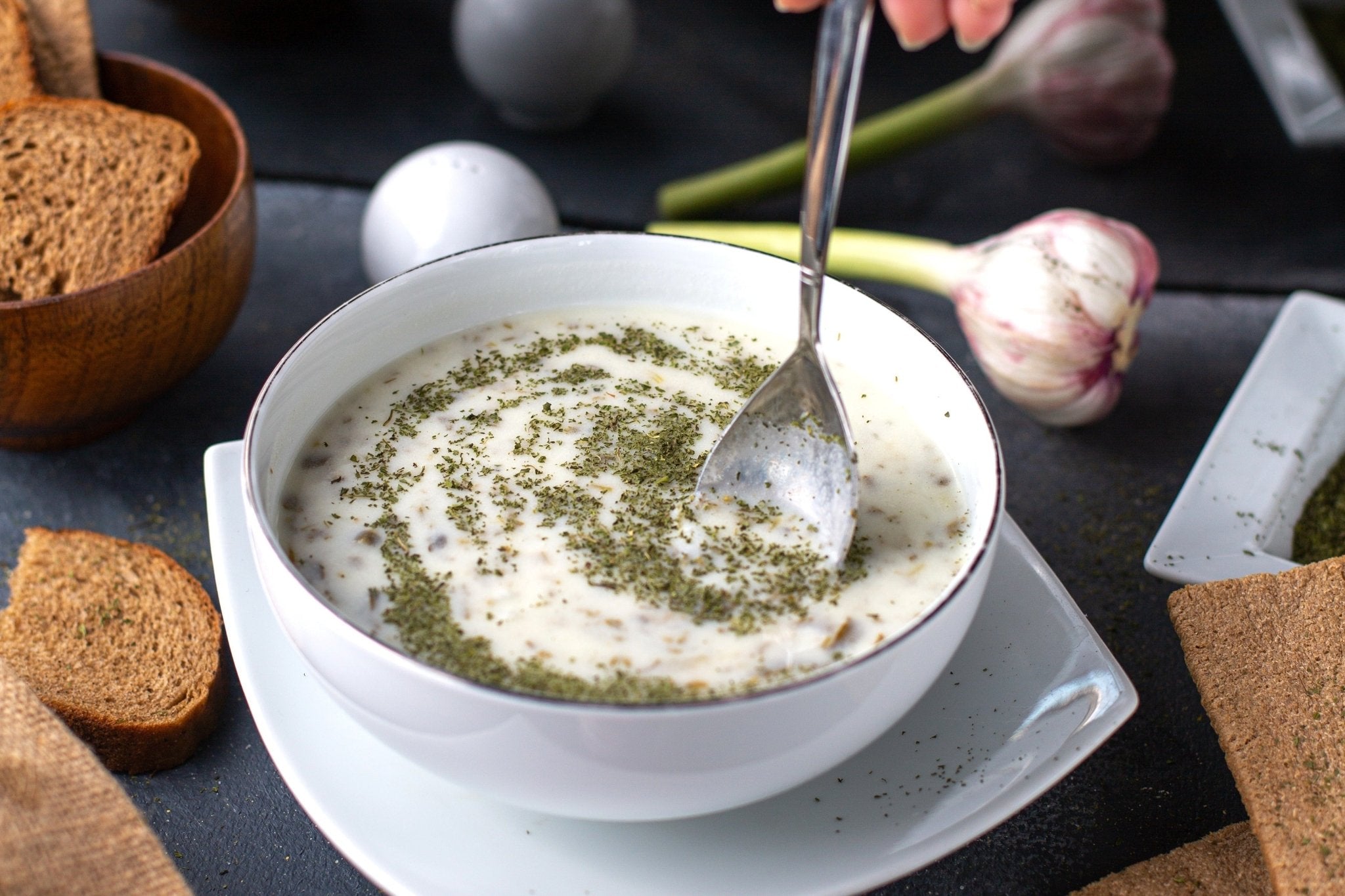 Herbs Cheese Dip - Genussbote