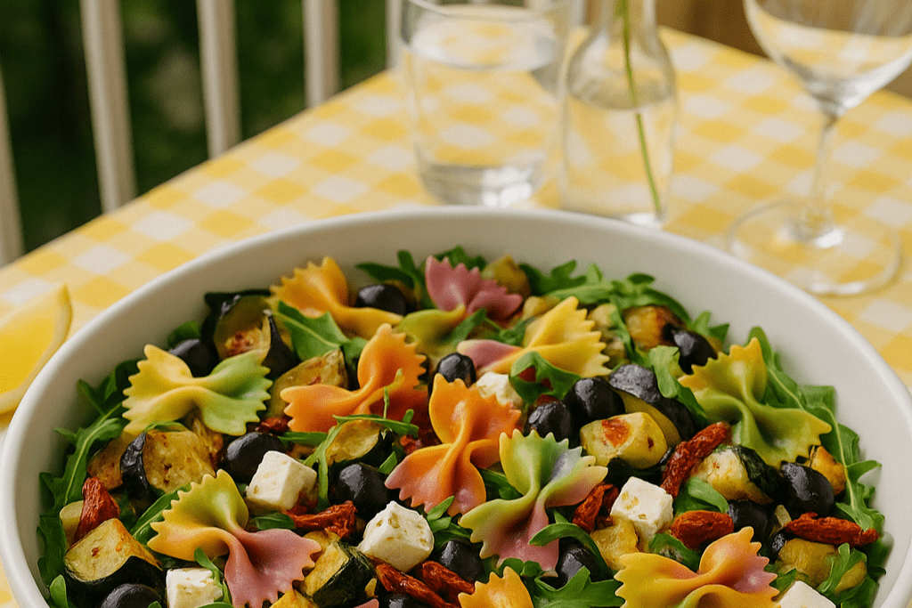 Leichter mediterraner Sommersalat - Genussbote