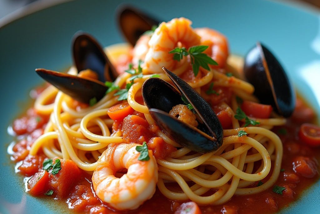 Spaghetti Frutti di Mare - Genussbote