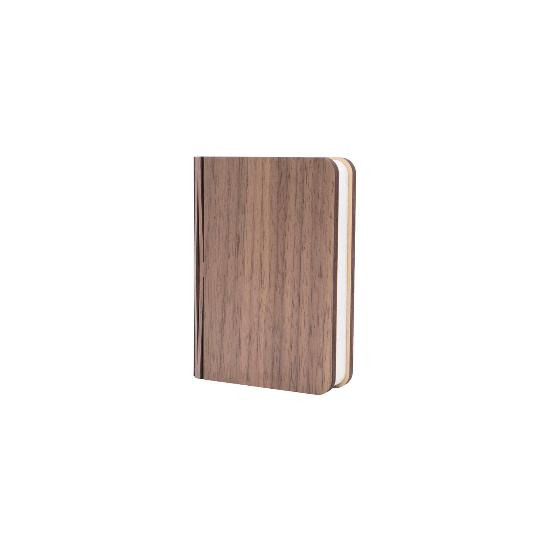 Booklamp S Walnuss
