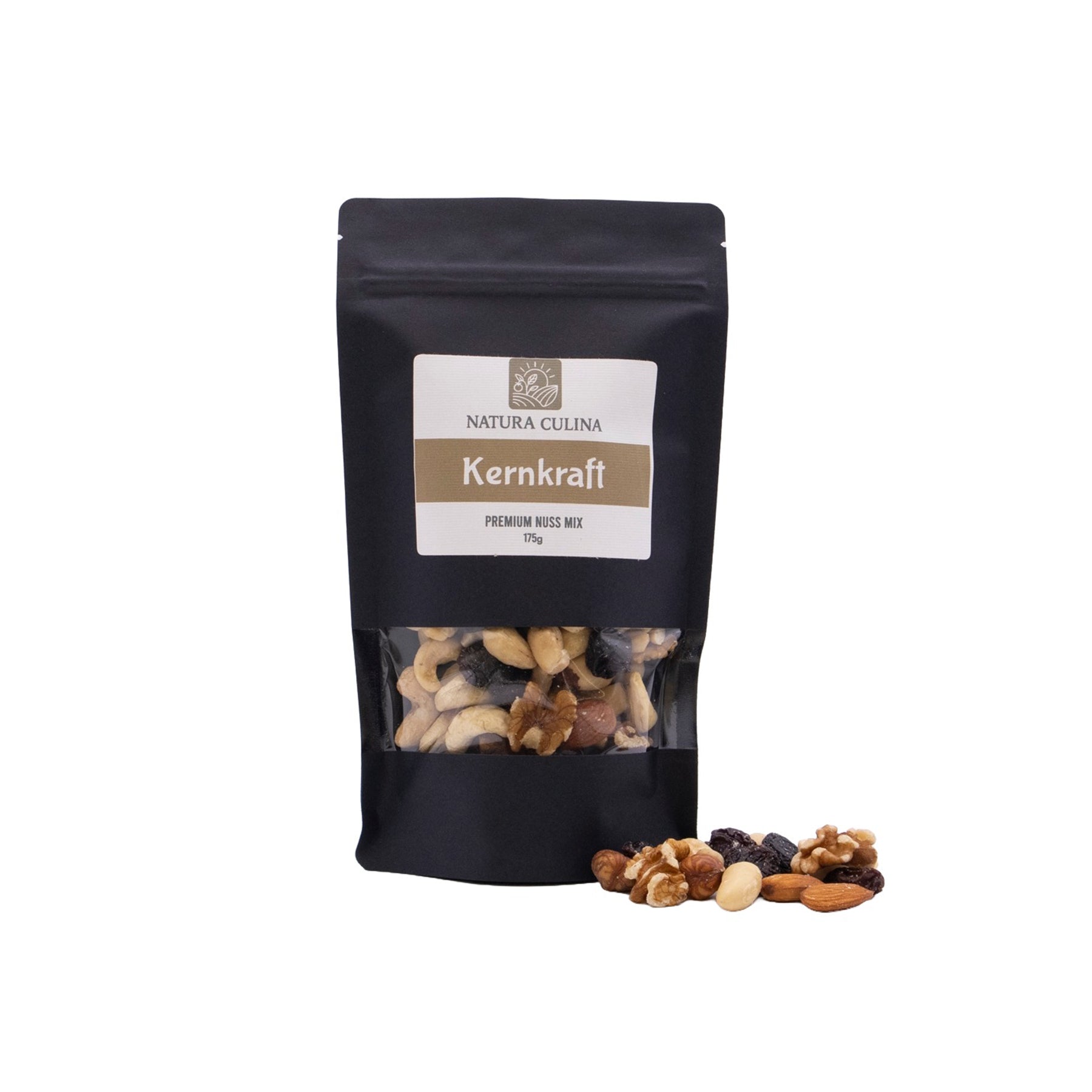 Kernkraft : Nussmischung mit Weinbeeren und Cashews (175g)