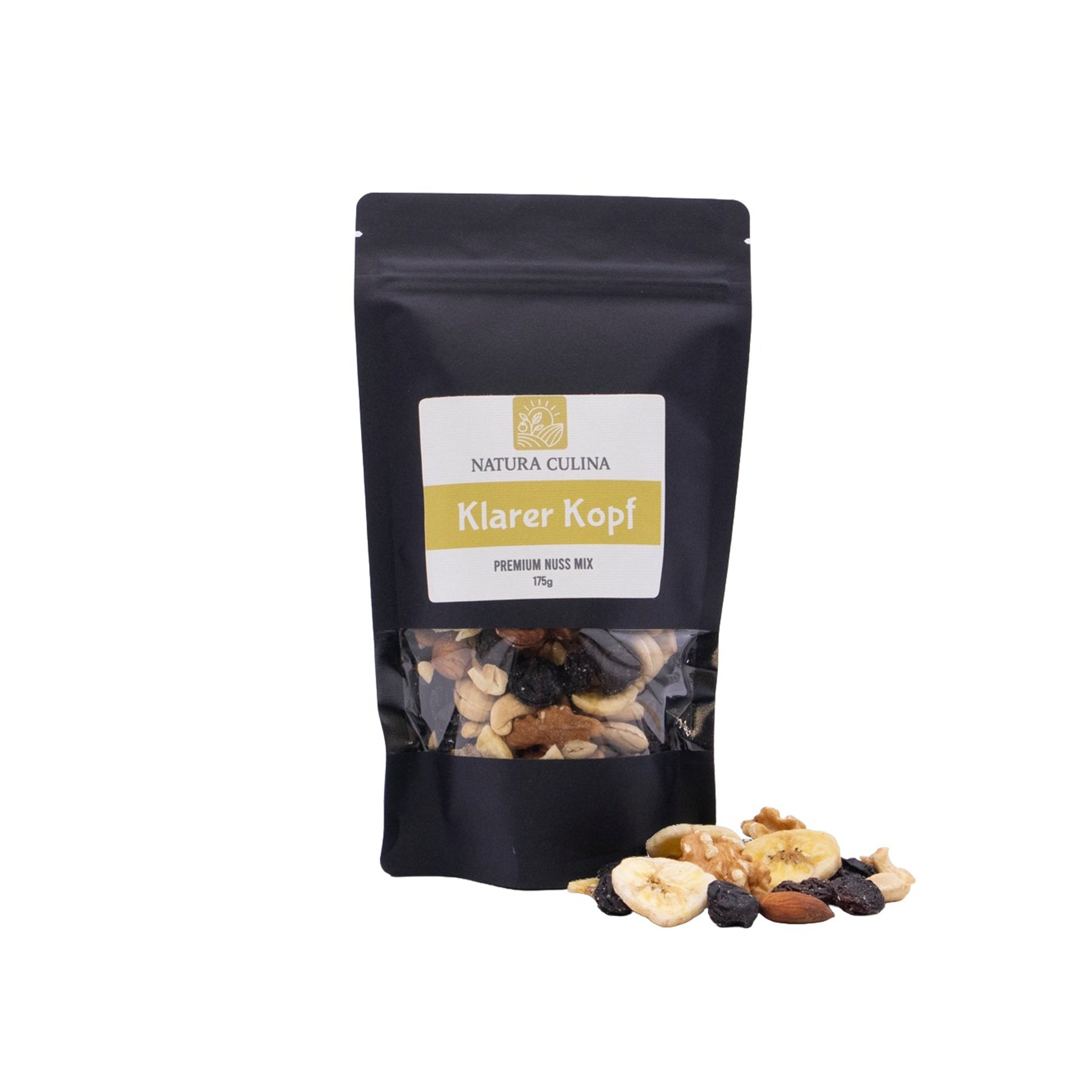 Klarer Kopf: Nussmischung mit Cashews & Bananenchips (175g)