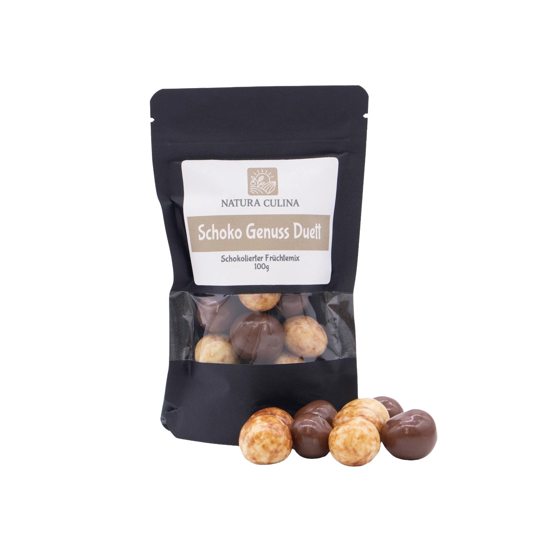 Schoko Genuss Duett - schokolierter Früchtemix