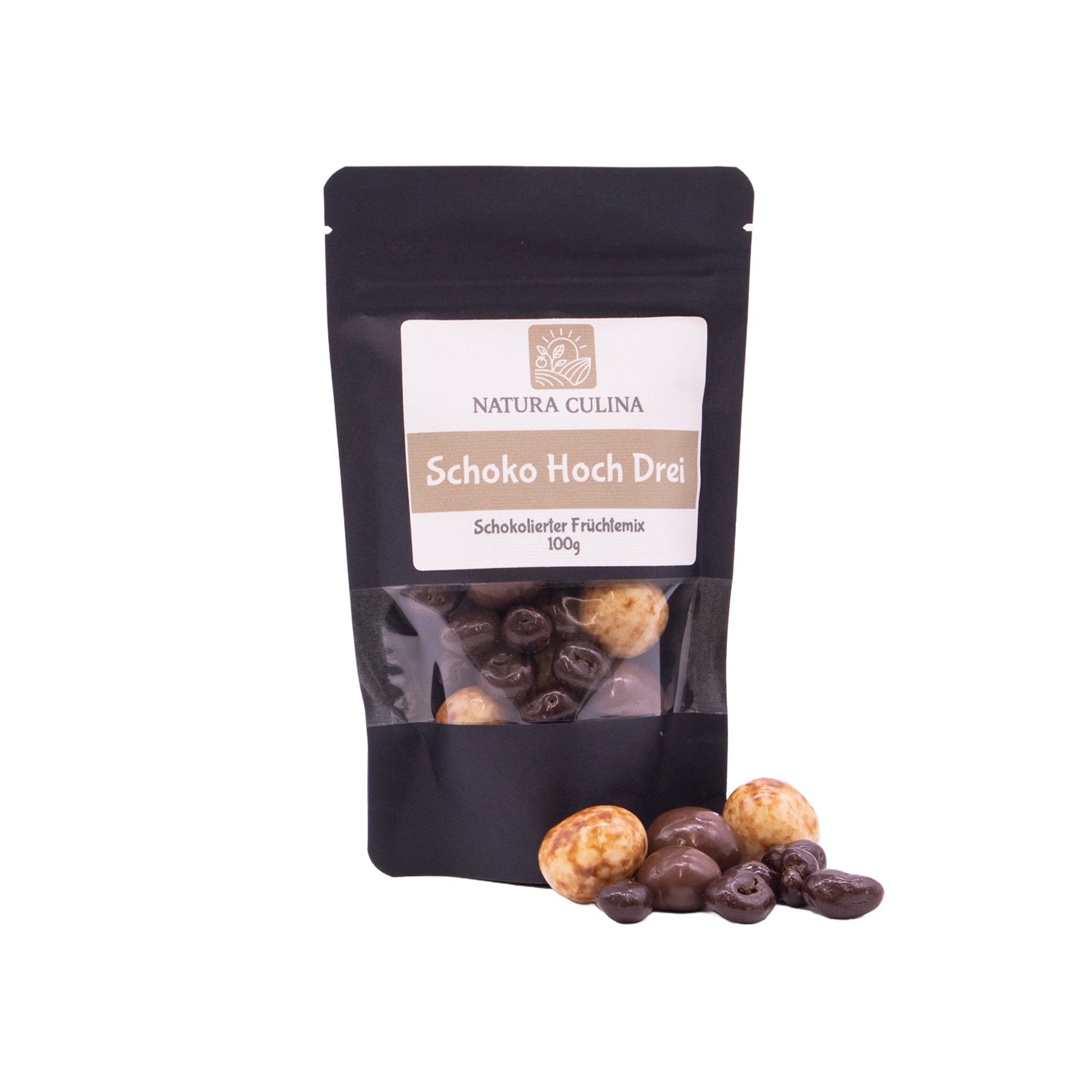 Schoko Hoch Drei - schokolierter Früchtemix