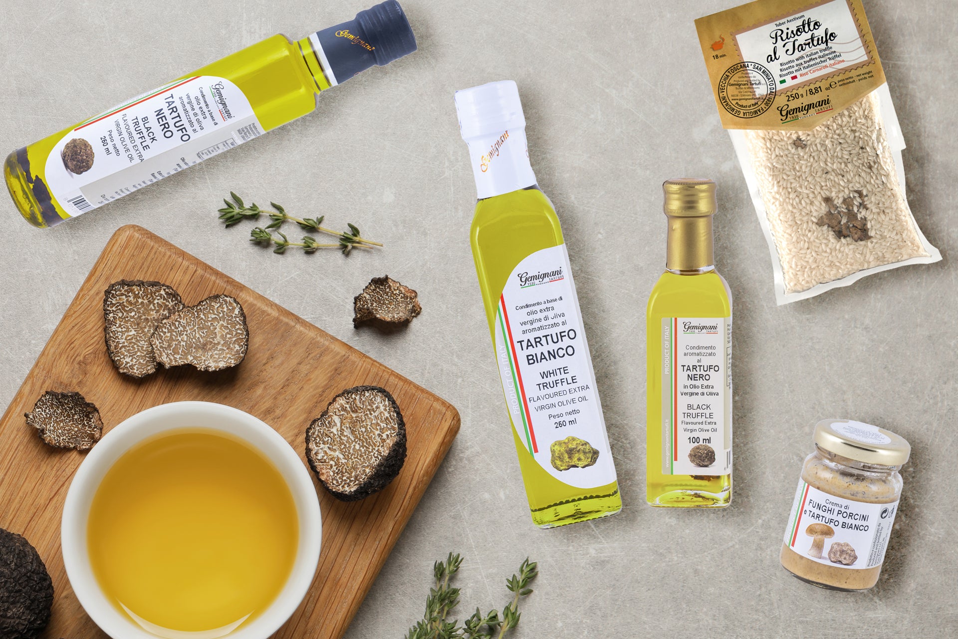 Gemigiani Banner - Trüffelöle