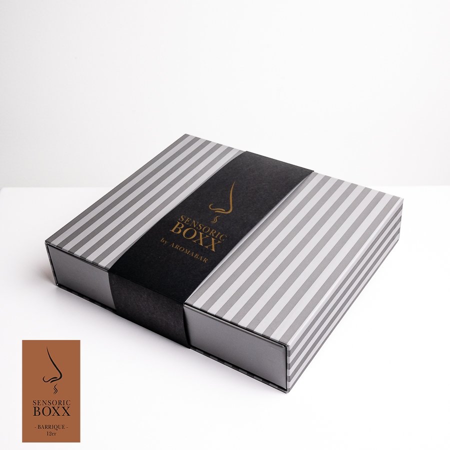 Aromabar Sensoric Boxx "Barrique Düfte" - Genussbote