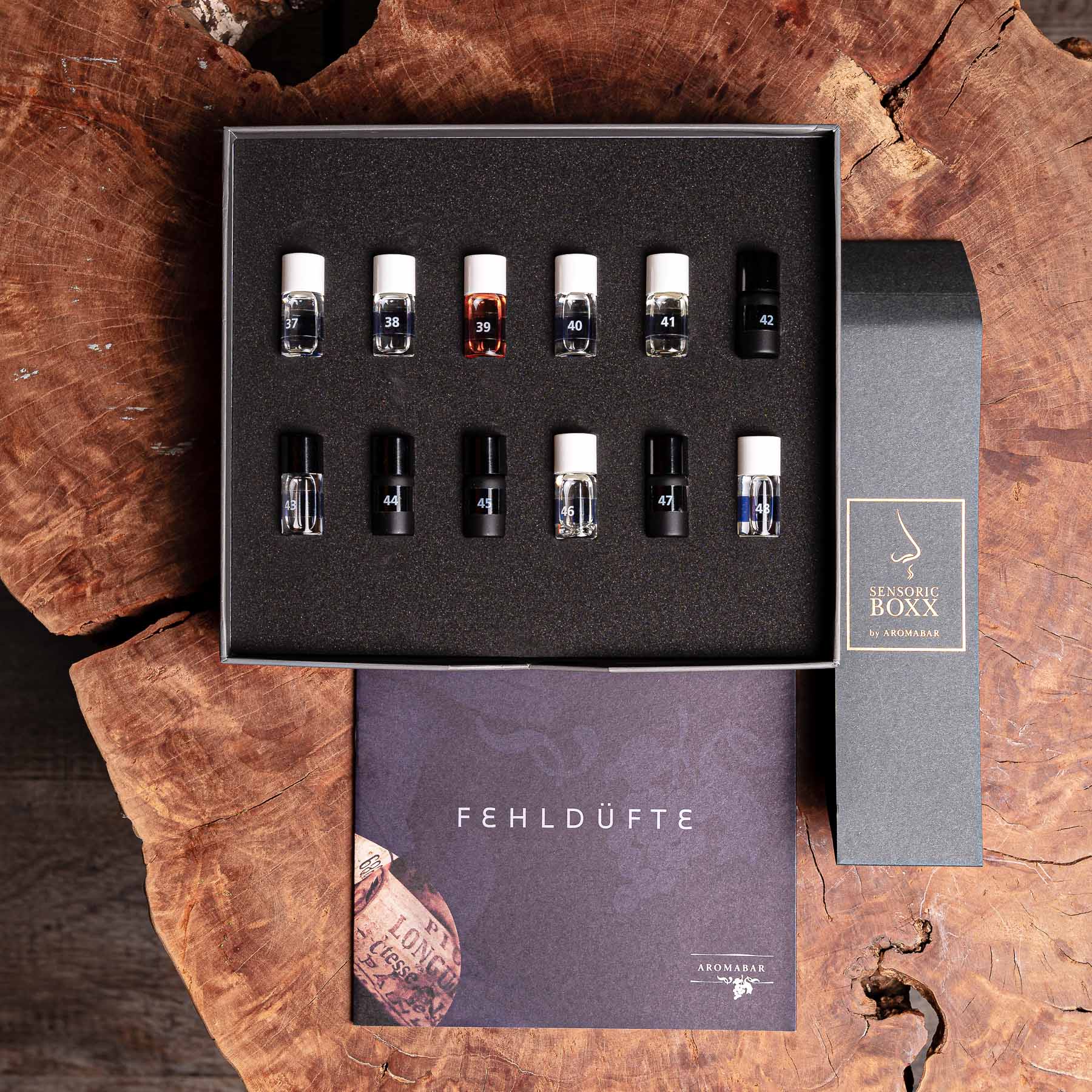 Aromabar Sensoric Boxx "Fehldüfte" - Genussbote