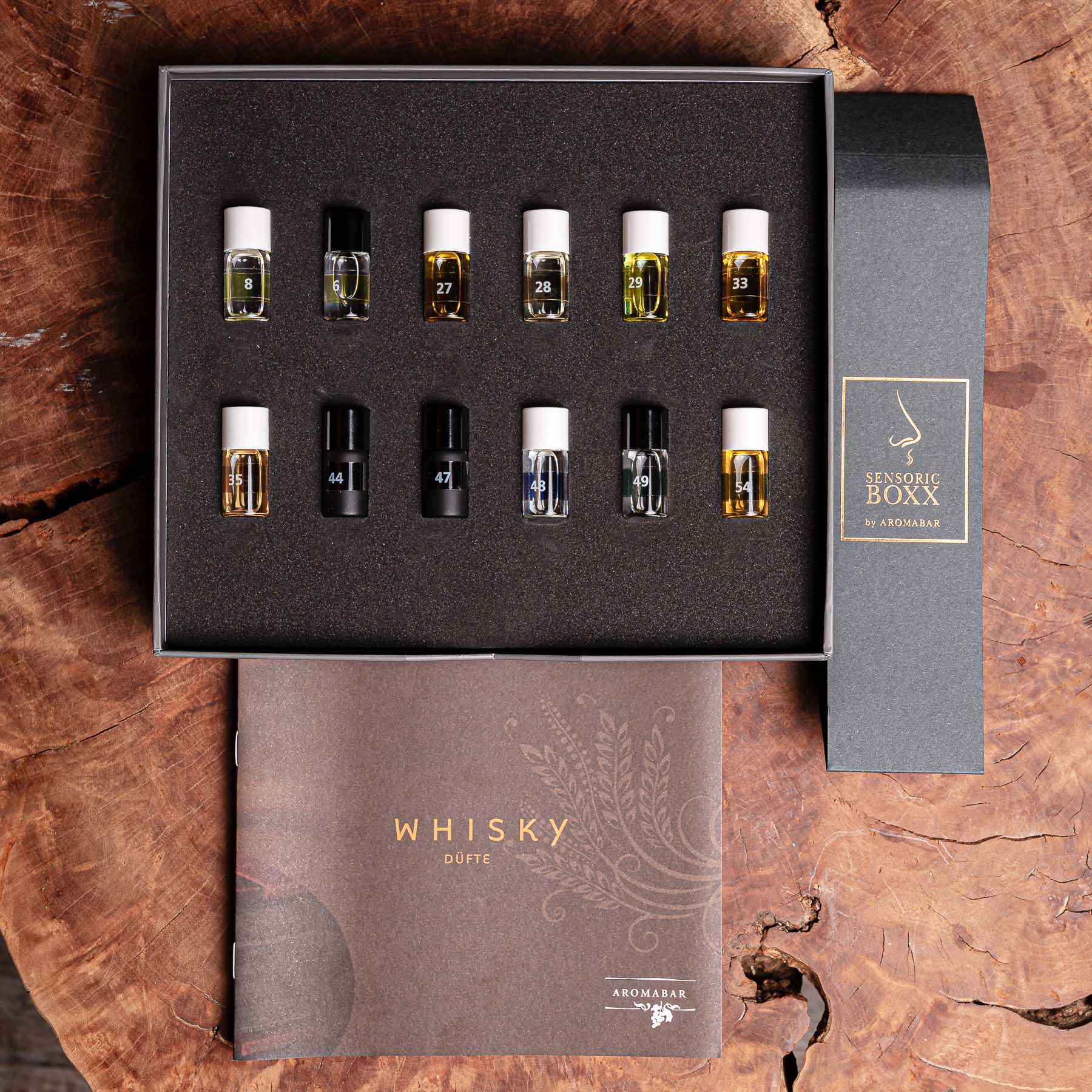 Aromabar Sensoric Boxx "Whisky Düfte" - Genussbote