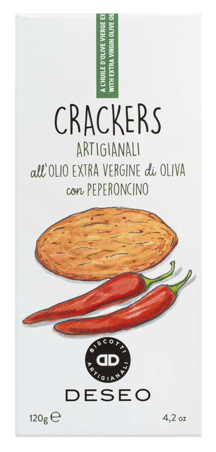Cracker mit Olivenöl und Chili - Genussbote