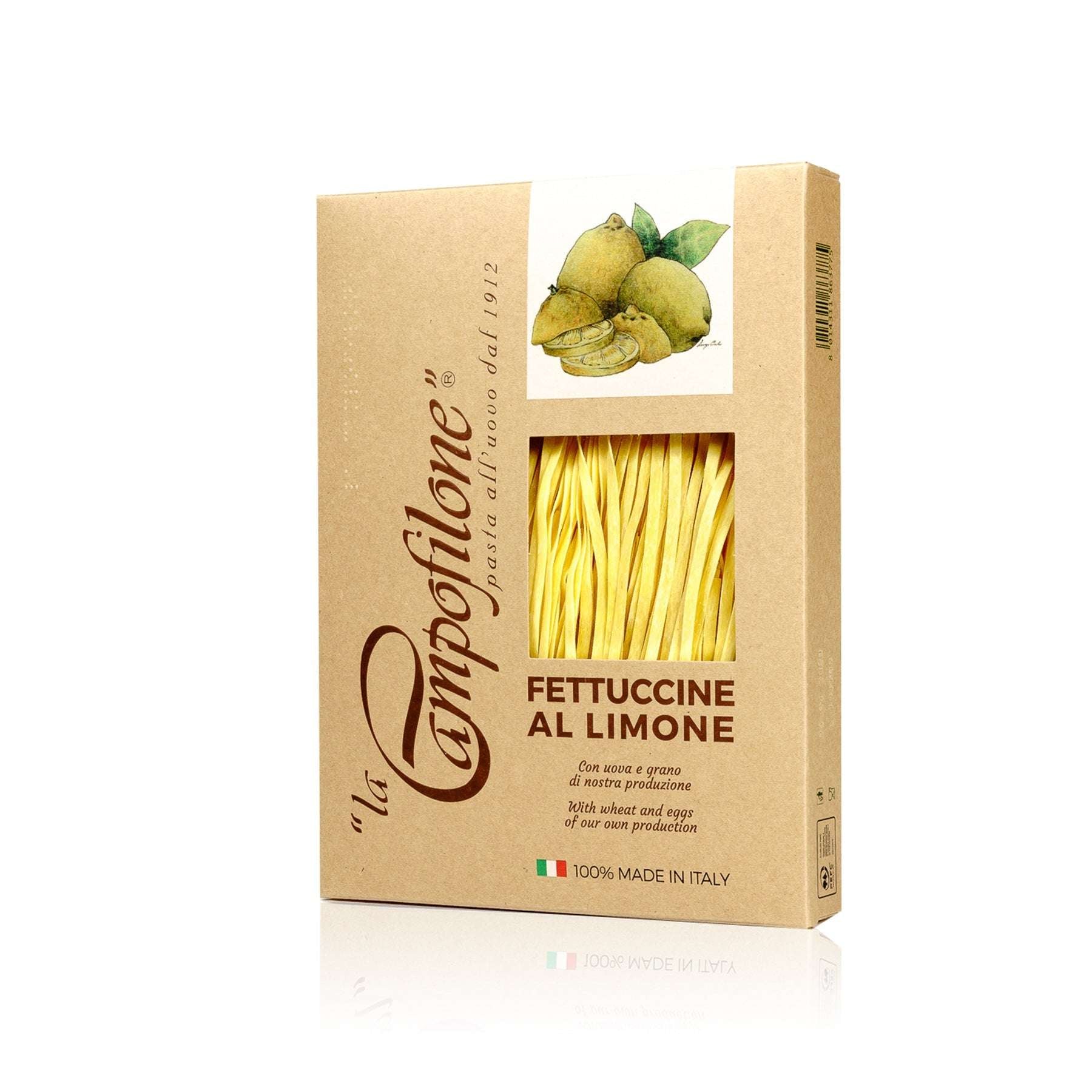 Fettuccine - mit Zitrone - Genussbote
