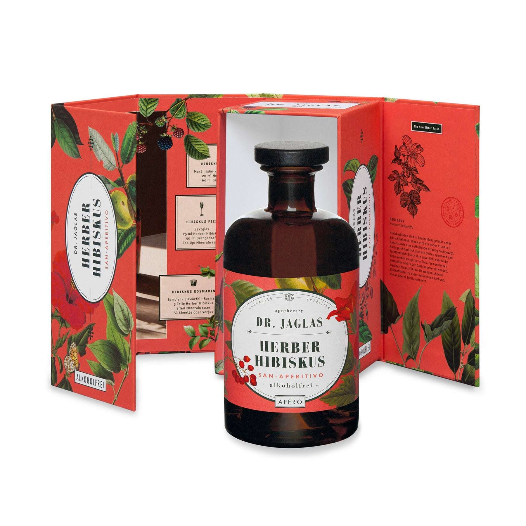 Herber Hibiskus - Alkoholfreier Aperitif - Genussbote