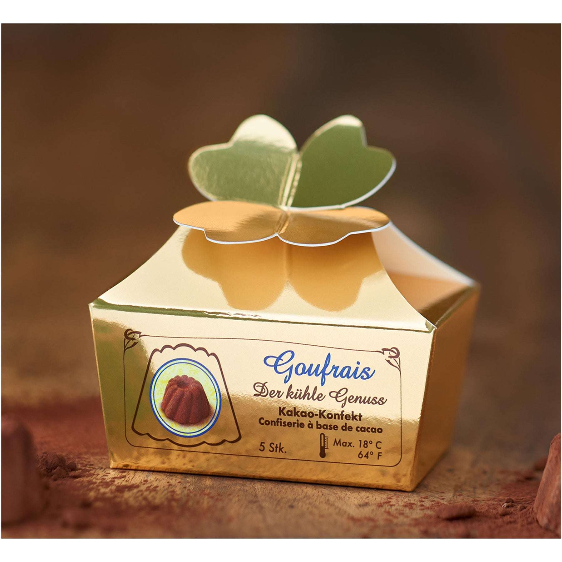 Kakao Konfekt - 5er Kleinpäckchen - Genussbote