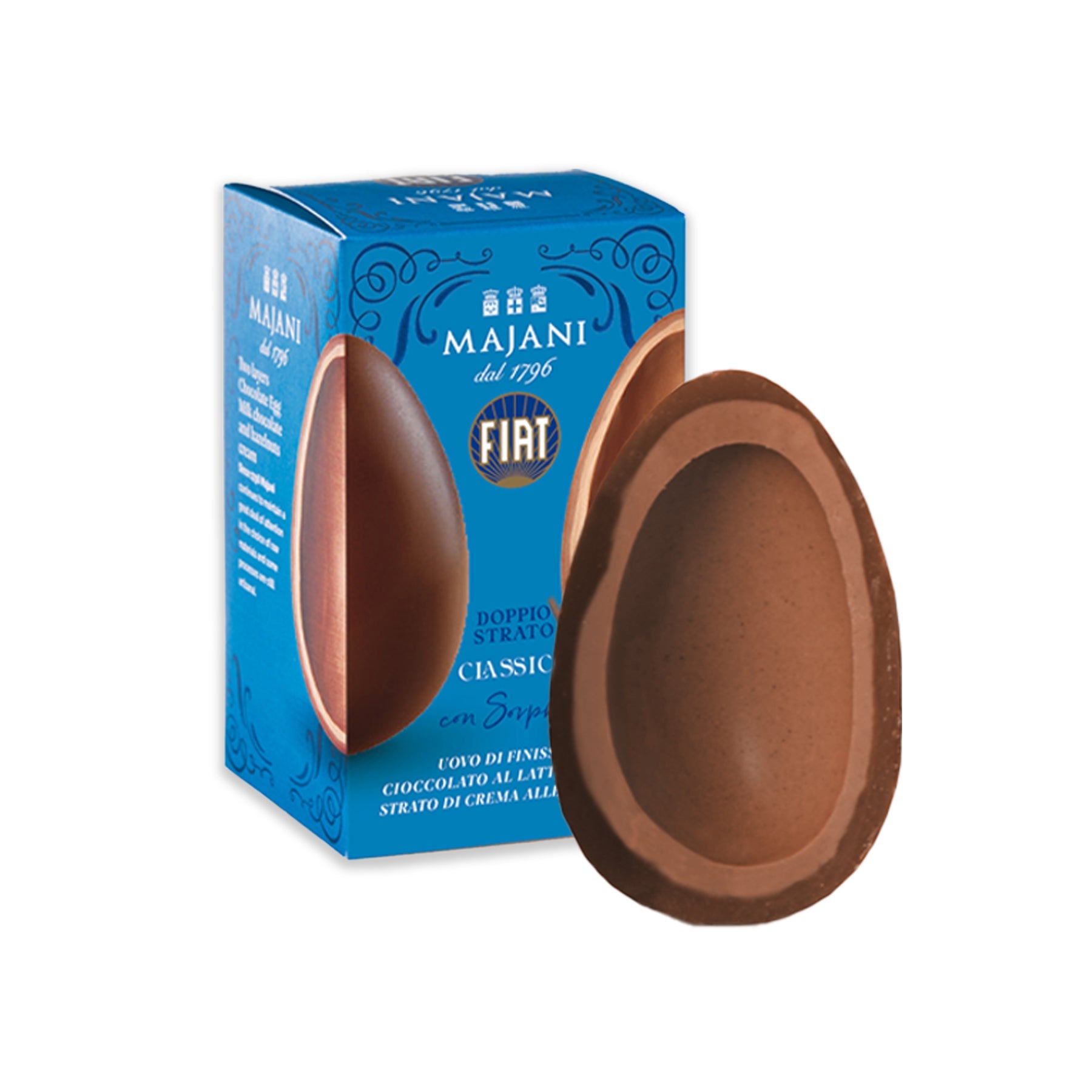 Majani Fiat Classico - Schokoladenei Vollmilch Haselnuss - Genussbote