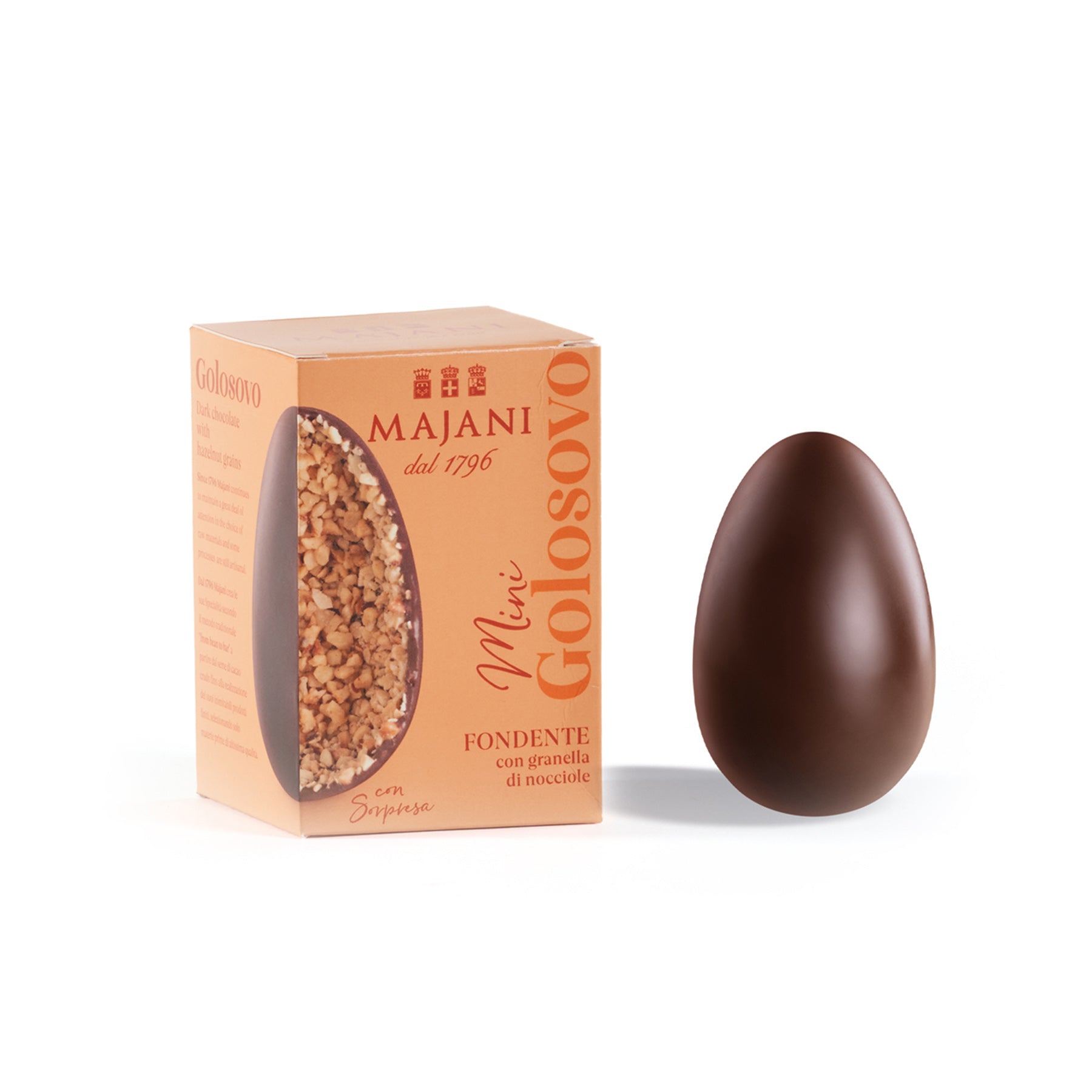 Mini Golosovo - Zartbitter Schokoladenei mit Haselnüssen - Genussbote