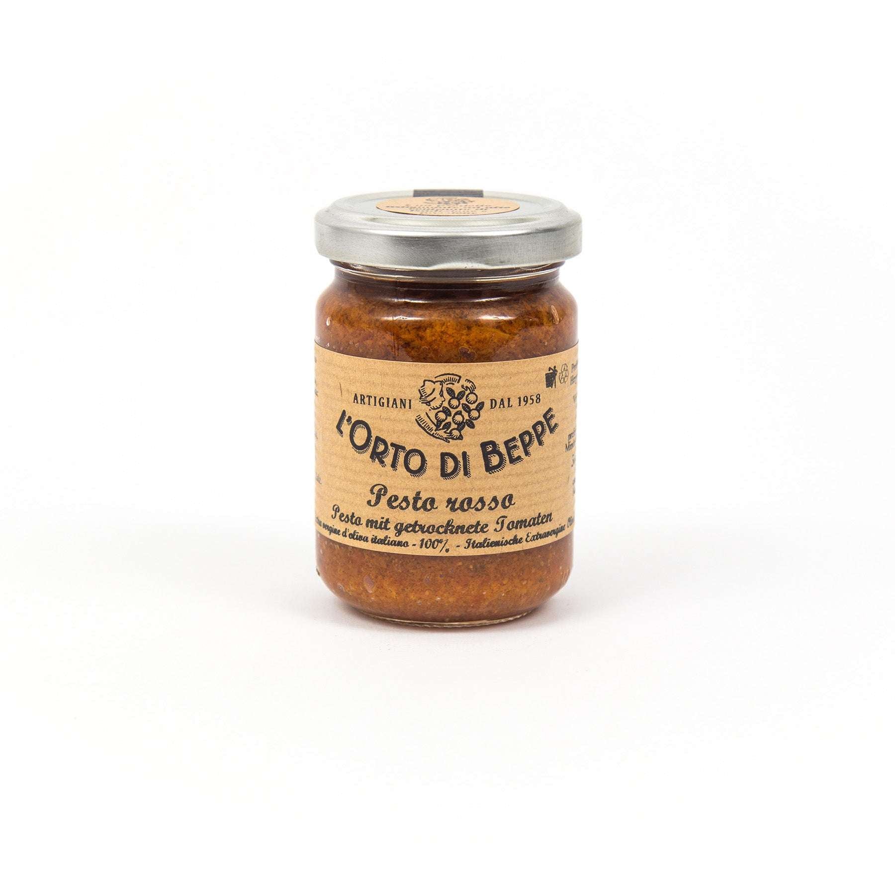 Pesto Rosso - Pesto mit getrockneten Tomaten - Genussbote