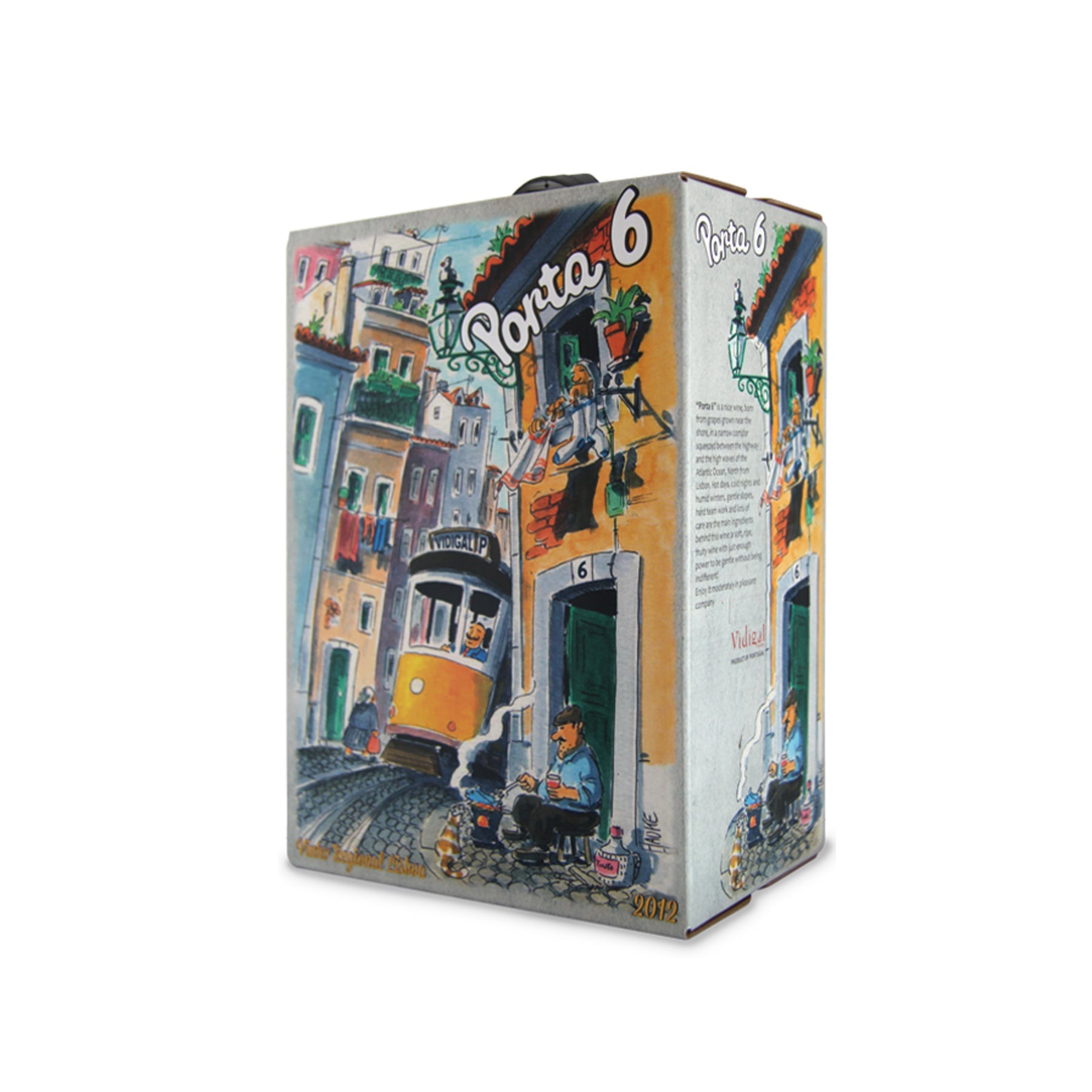 Porta 6 tinto - rot 3,0 l Bag in Box - Genussbote