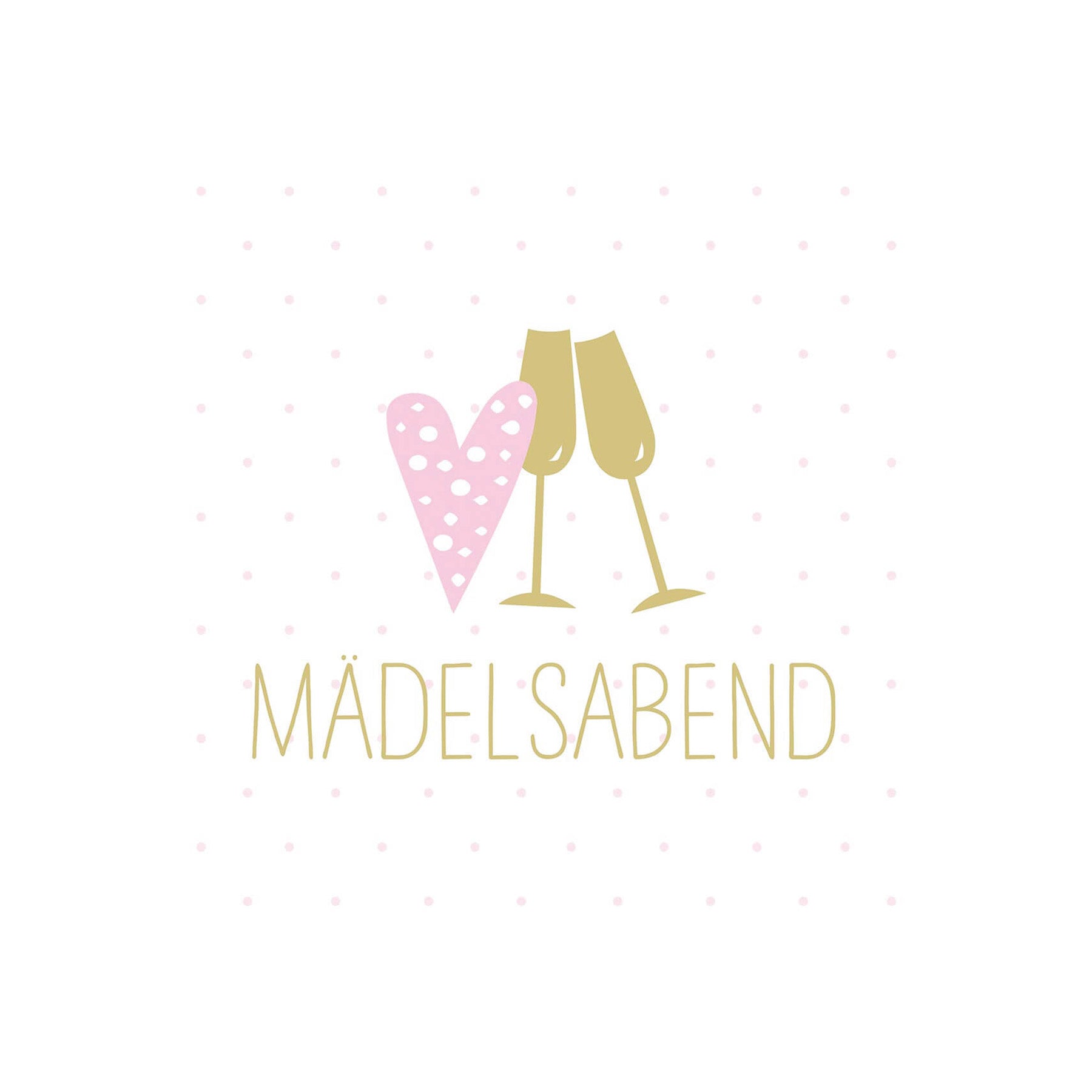 Servietten "Mädelsabend" - Genussbote