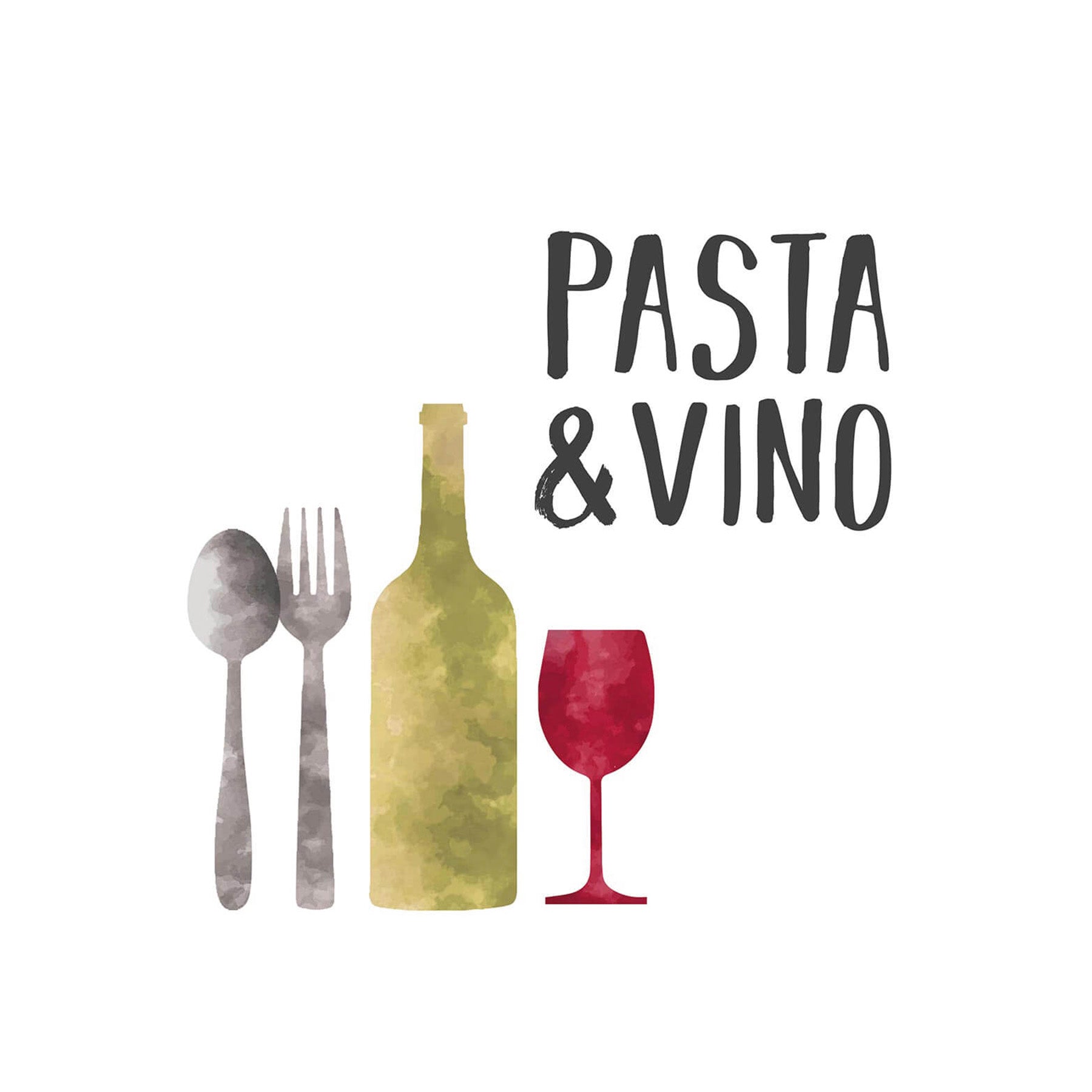 Servietten "Pasta & Vino" - Genussbote