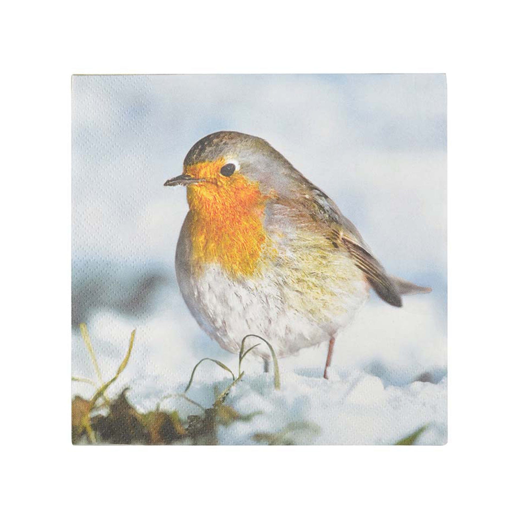 Servietten "Rotkehlchen und Eichhörnchen" - Genussbote