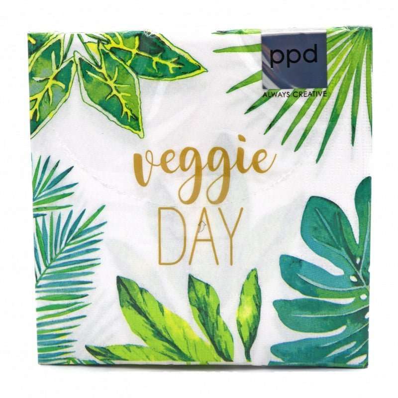 Servietten "Veggie Day" - Genussbote