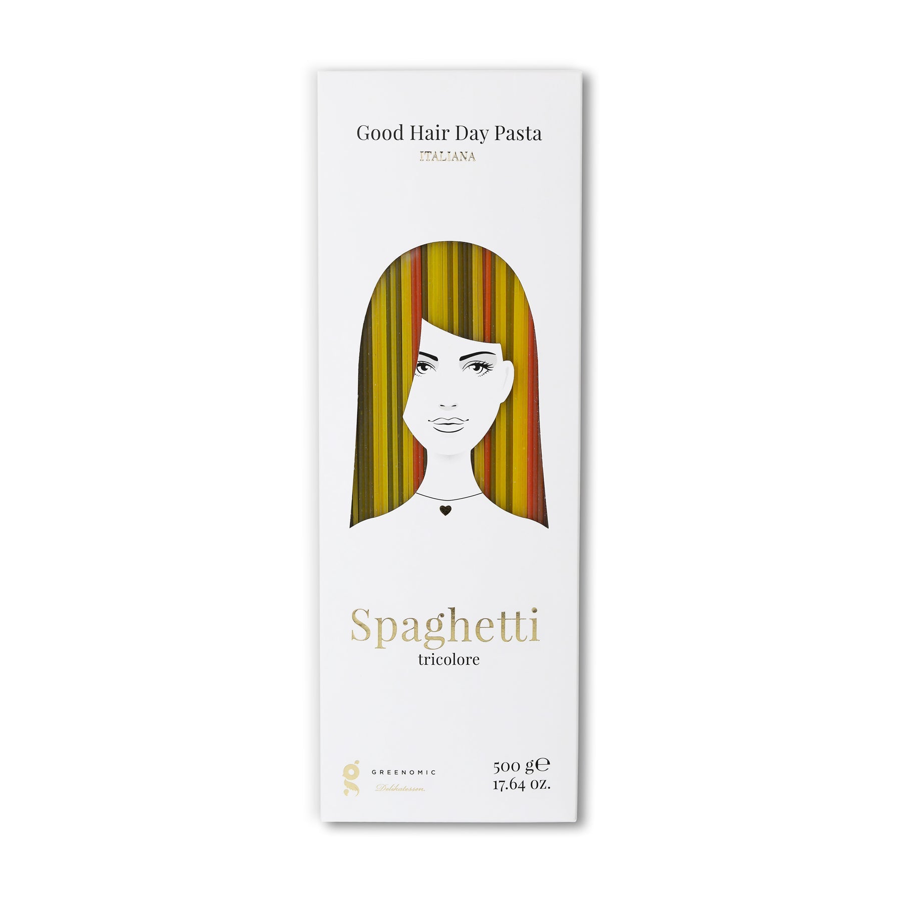 Spaghetti Tricolore - Good Hair Day Pasta - Genussbote
