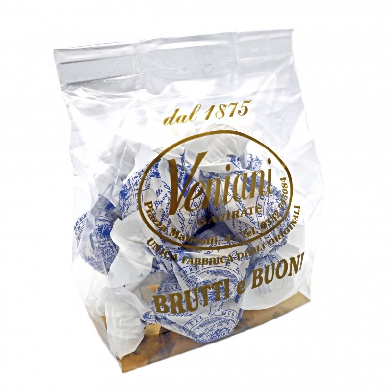 Brutti e Buoni Baiser-Süßmandel und Haselnussgebäck - Genussbote