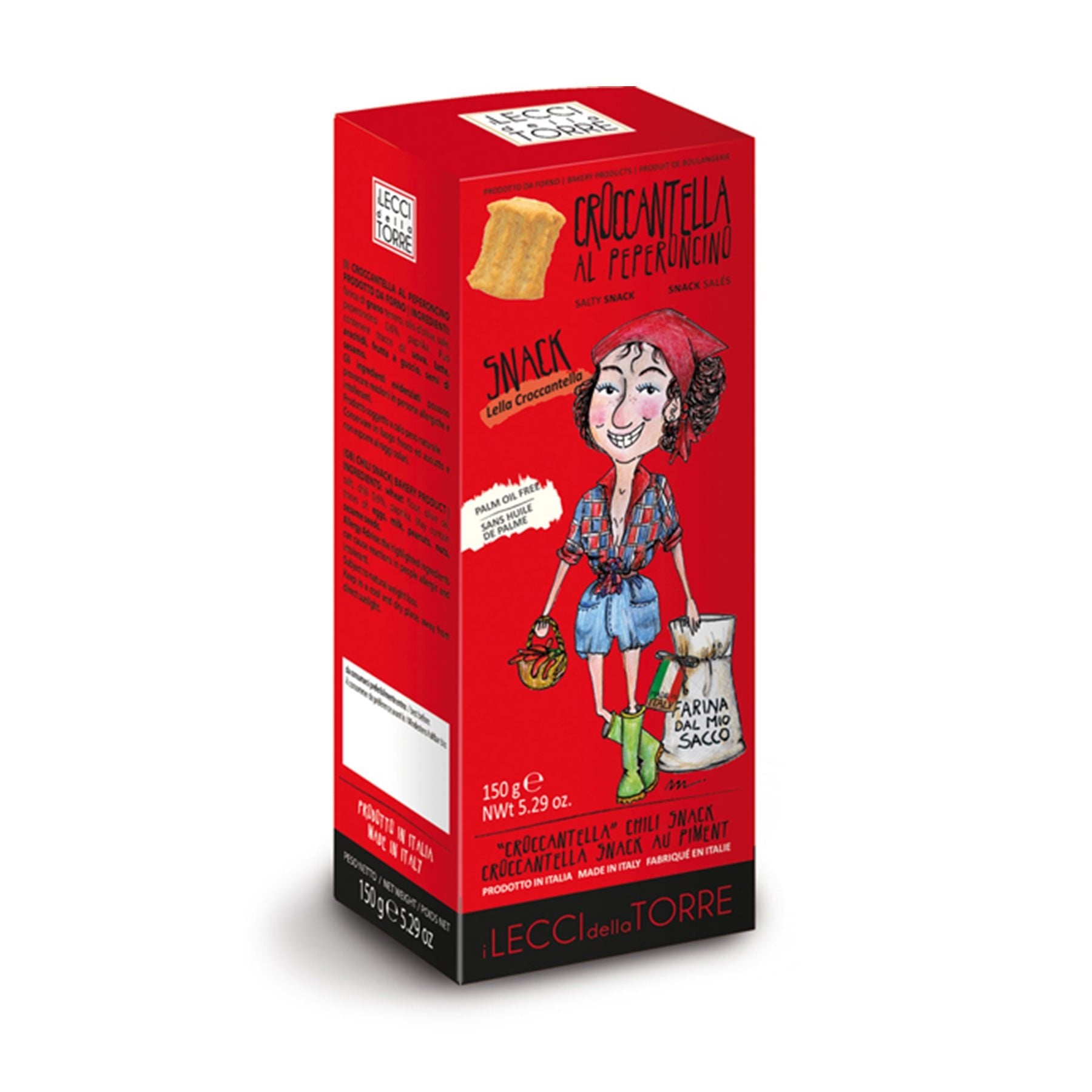 Croccantella al Peperoncino, Salzgebäck mit Chili - Genussbote