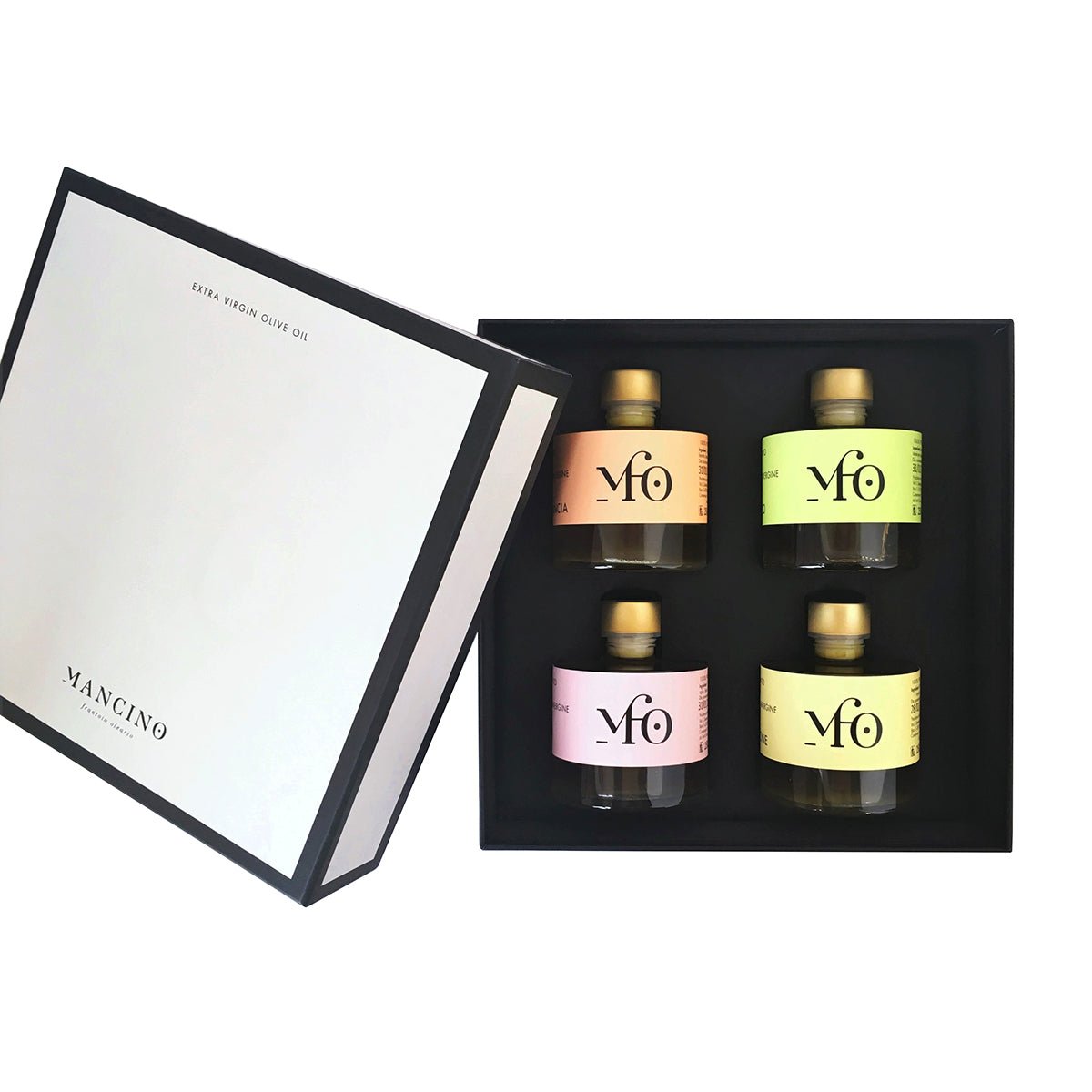 Geschenkset 4 exklusiver Öle - Genussbote