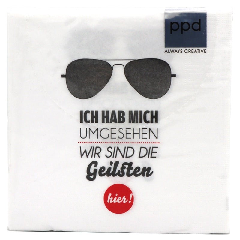 Servietten "Die Geilsten" - Genussbote