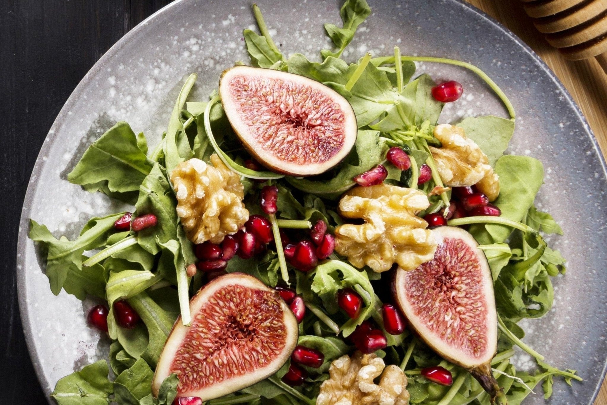 Feigen-Salat mit Gorgonzola und Walnüssen - Genussbote