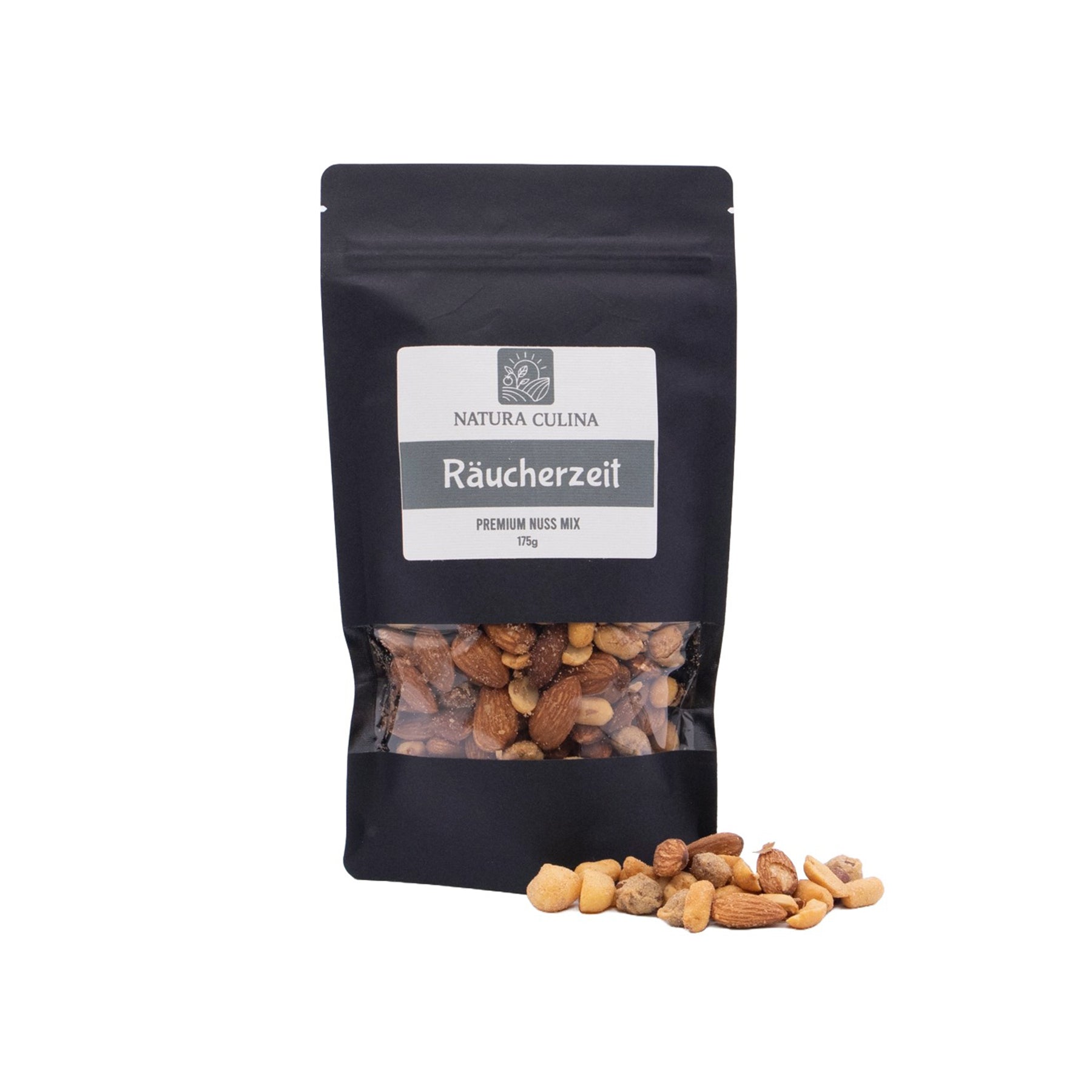 Räucherzeit: Geräucherte Nussmischung (175g)