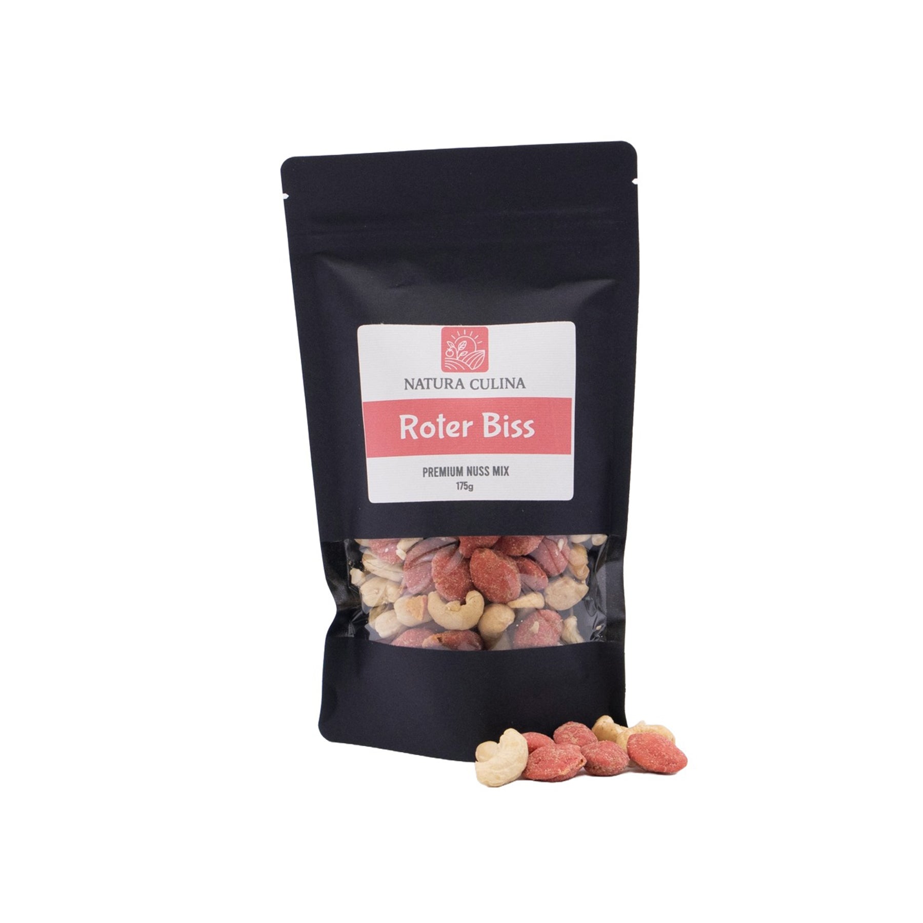 Roter Biss: Cashew und Erdnuss Mix mit Wasabi (175g)
