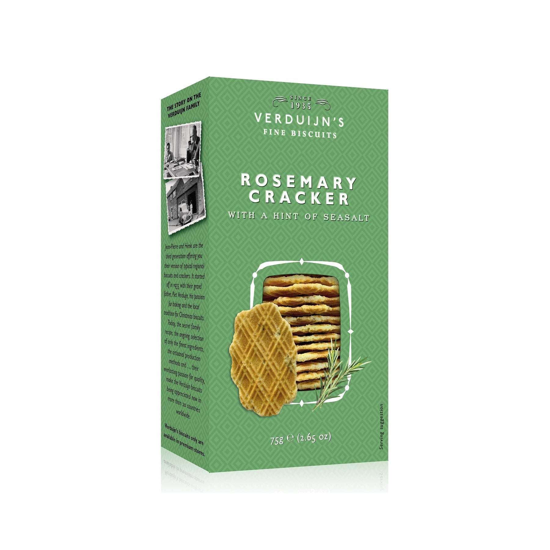 Cracker mit Rosmarin und Meersalz - Genussbote