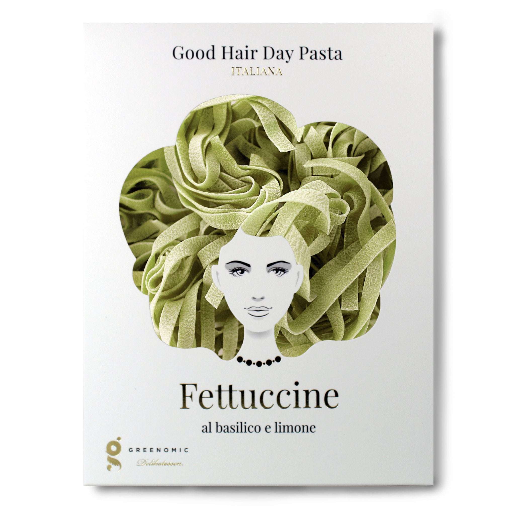 Fettuccine - al Basilico e Limone - Good Hair Day Pasta - Genussbote