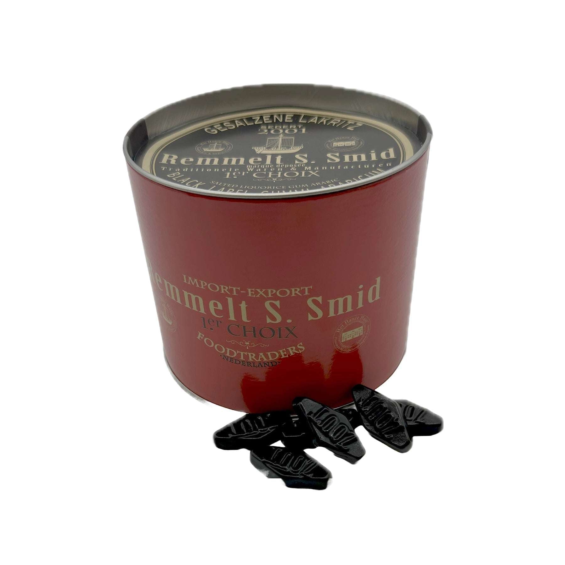 Gesalzene Niederländische Lakritzpastillen würzig - 450g - Genussbote