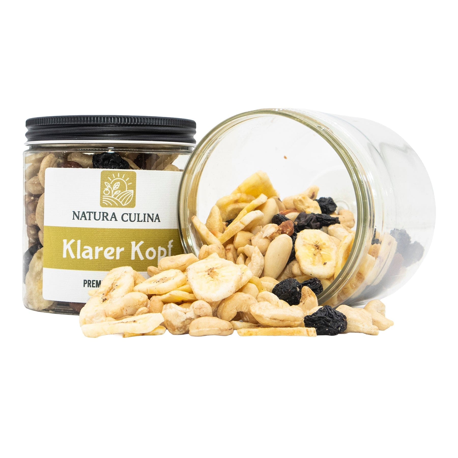 Klarer Kopf: Nussmischung mit Cashews & Bananenchips - Genussbote