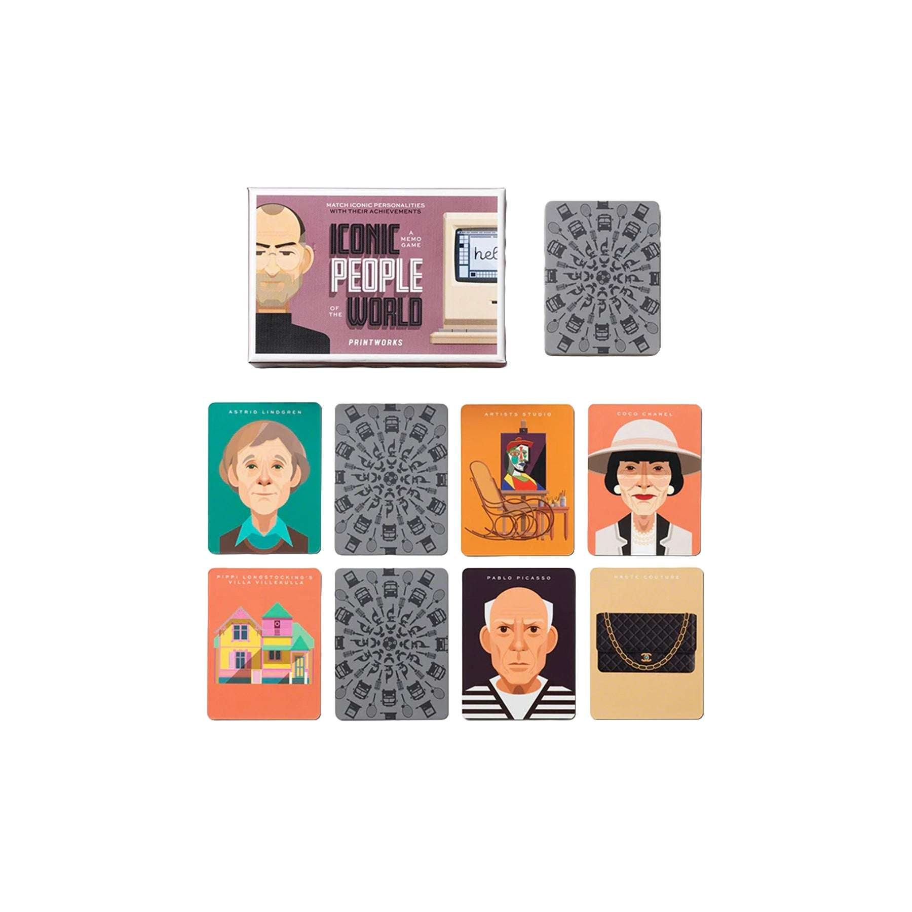 Memospiel: iconic people of the world - Genussbote
