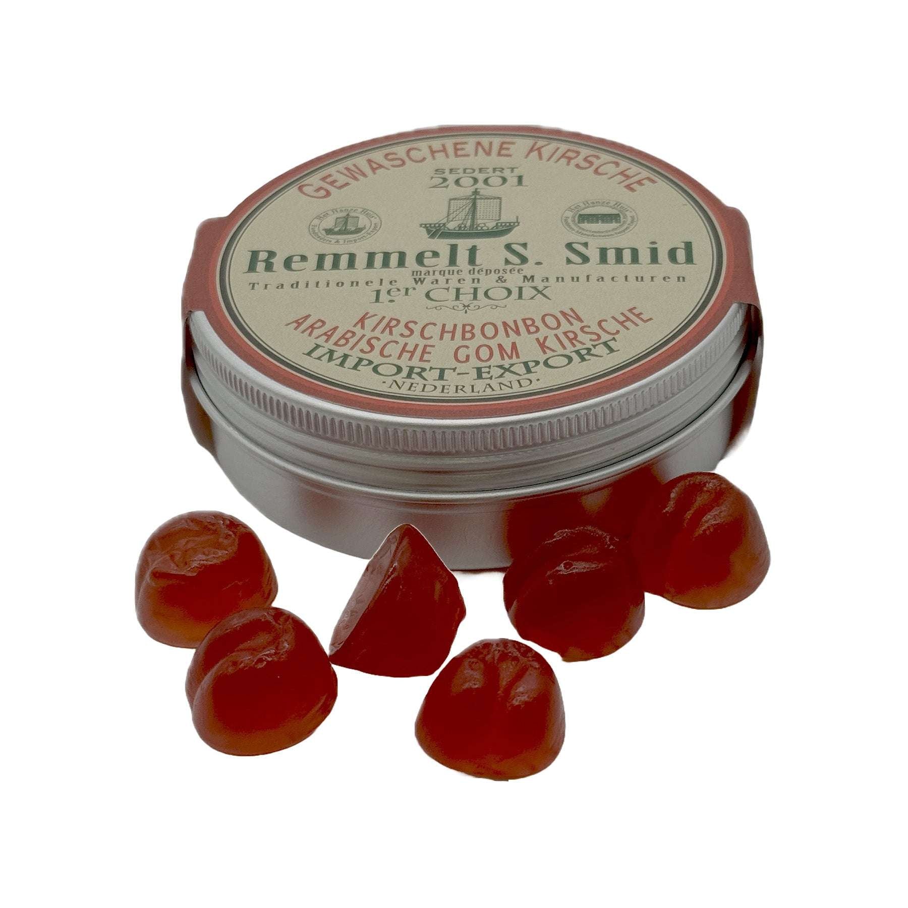Niederländische Kirschbonbons aus Gummi Arabicum - Genussbote