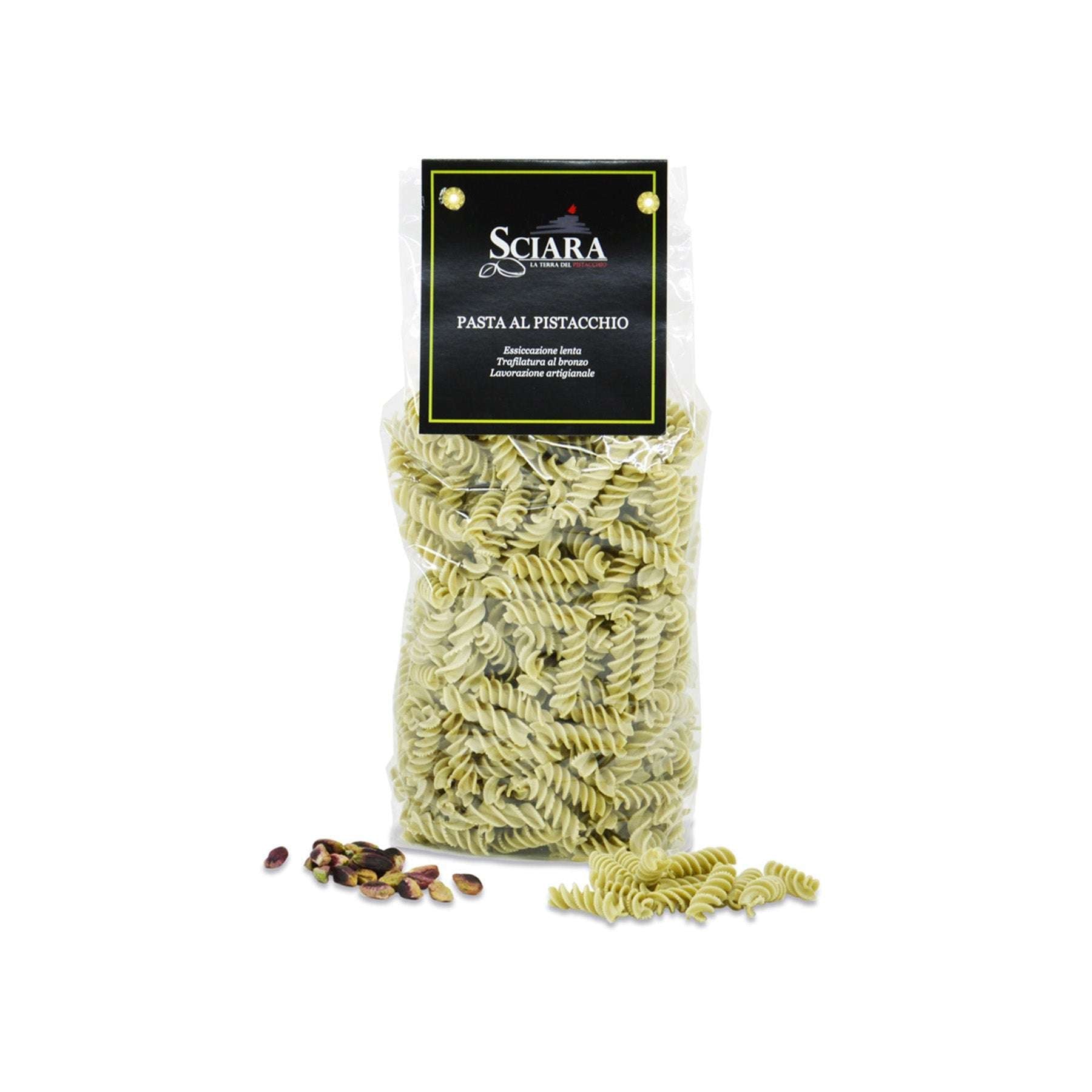 Pistazien Fusilli Nudeln Sciara - Genussbote