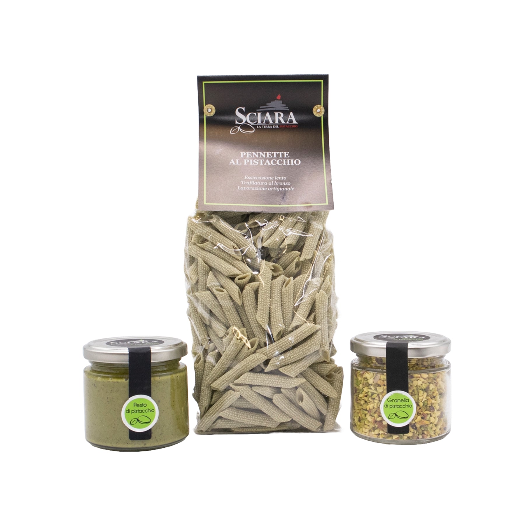 Pistazien - Pasta - Set, Sciara - Genussbote