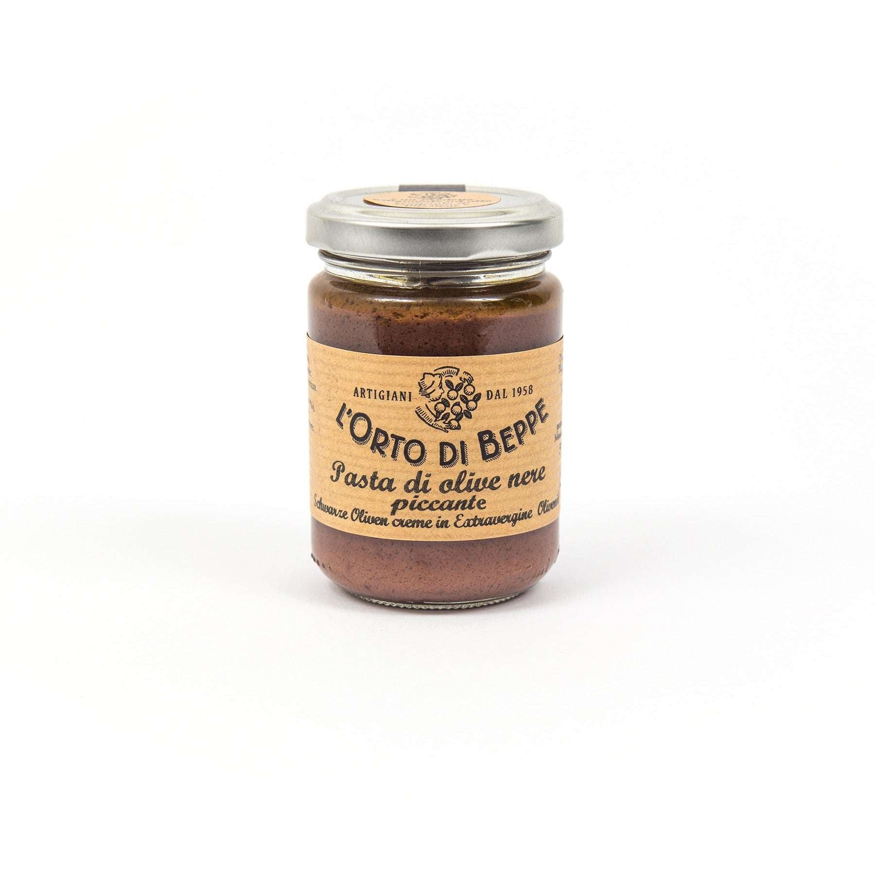 Schwarze Oliven Creme - pikant - Genussbote