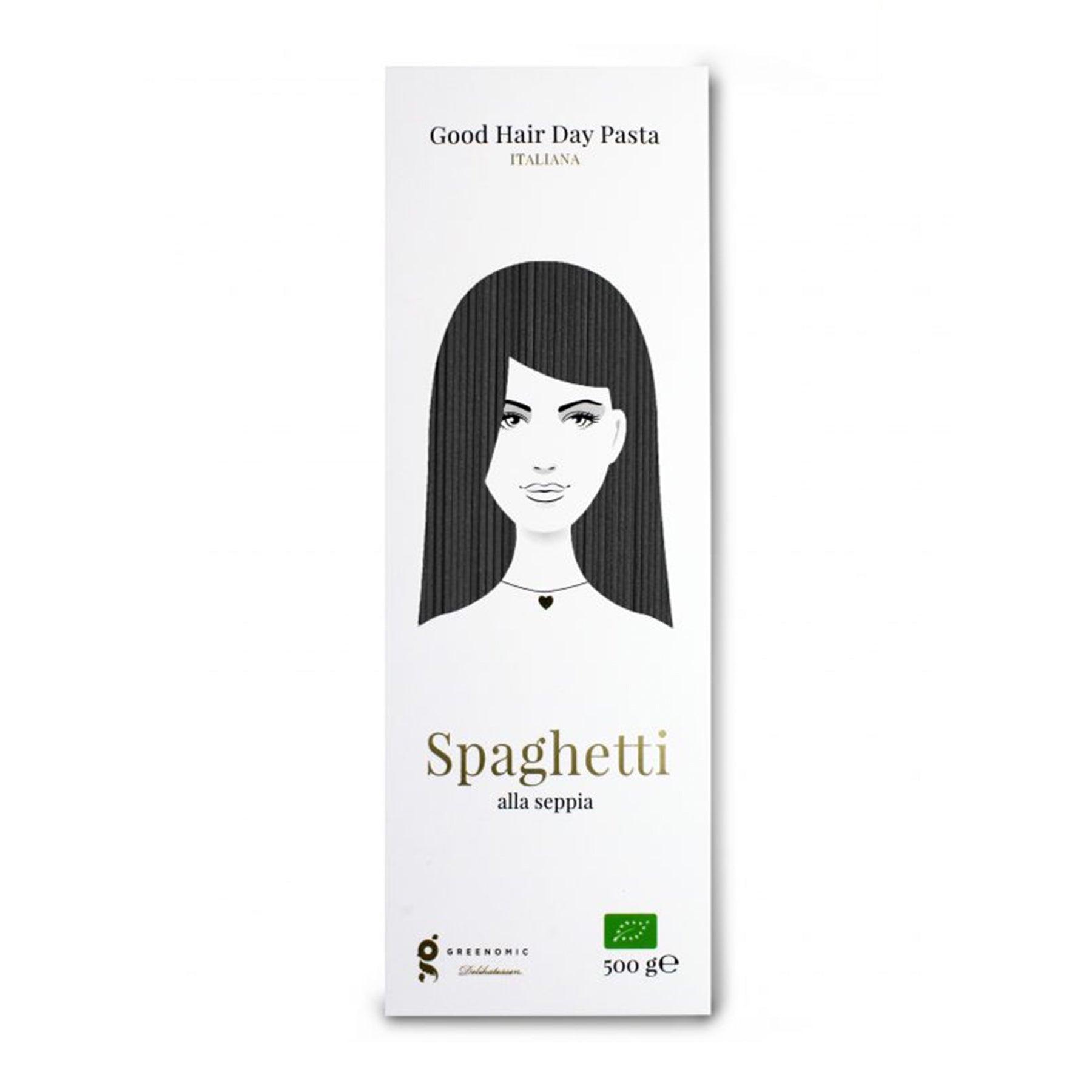 Spaghetti alla Seppia BIO - Good Hair Day Pasta - Genussbote