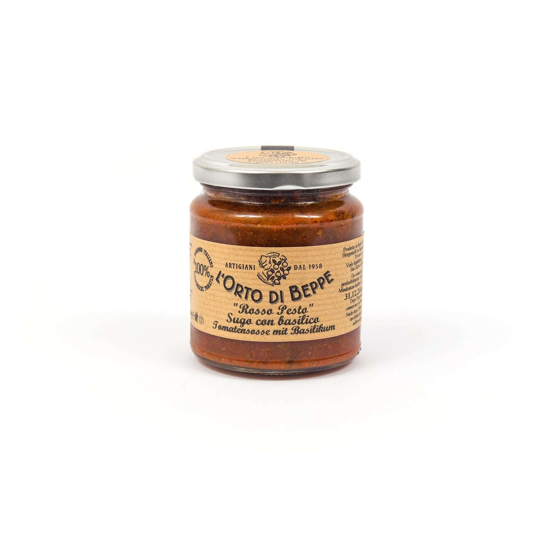Tomatenpesto mit Basilikum - Genussbote