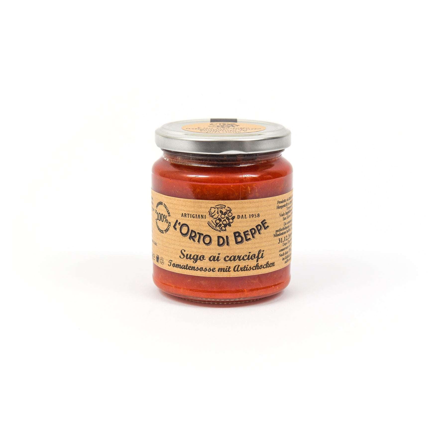 Tomatensoße mit - Artischocken - Genussbote