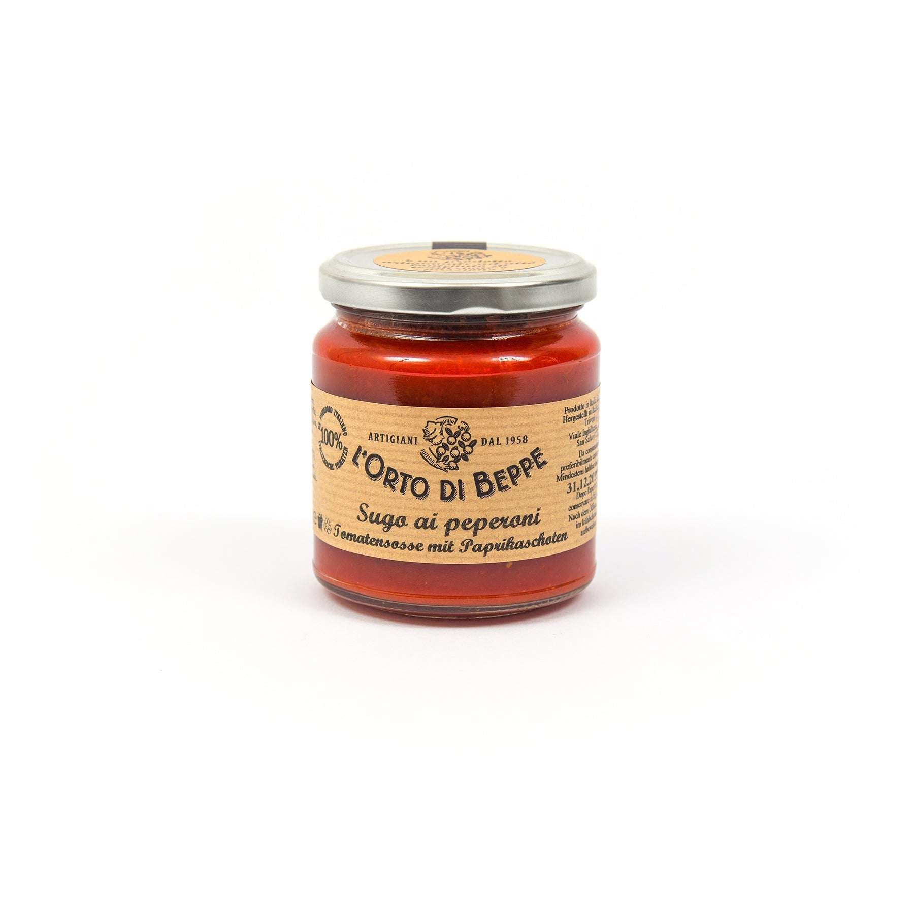 Tomatensoße mit - Paprikaschoten - Genussbote