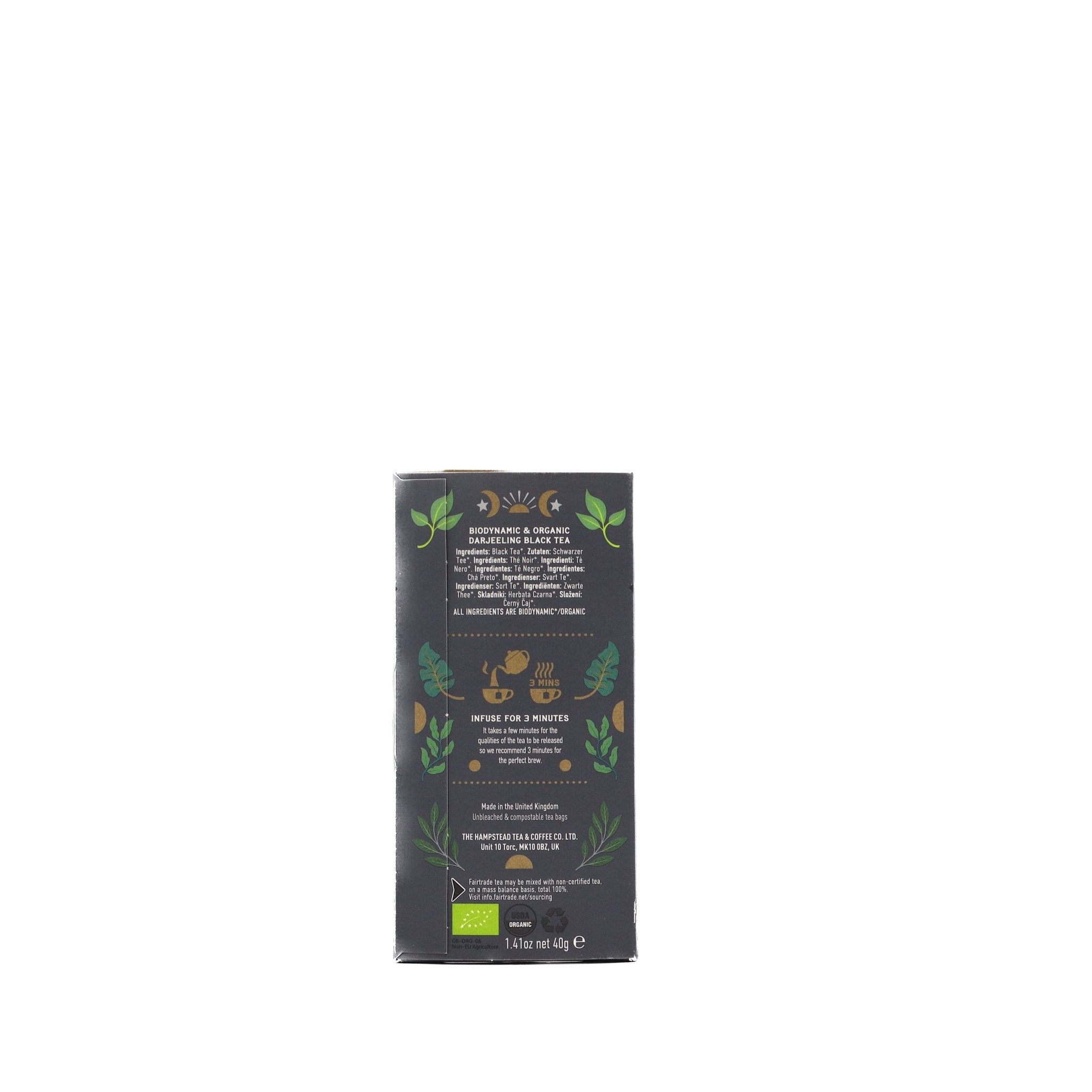 Schwarzer Darjeeling Tee Hampstead - BIO - Genussbote